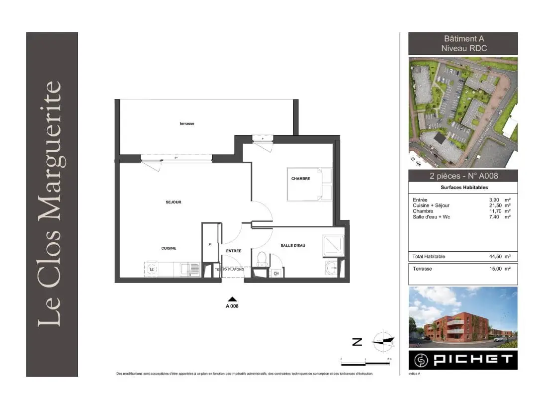 Flat Rue Marguerite Yourcenar in Seclin