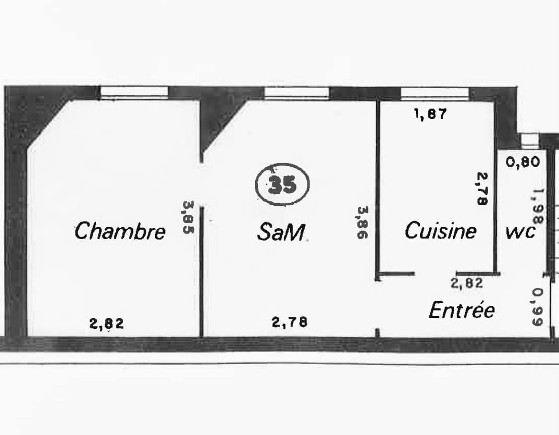 Appartement Boulevard Saint-Denis à Courbevoie