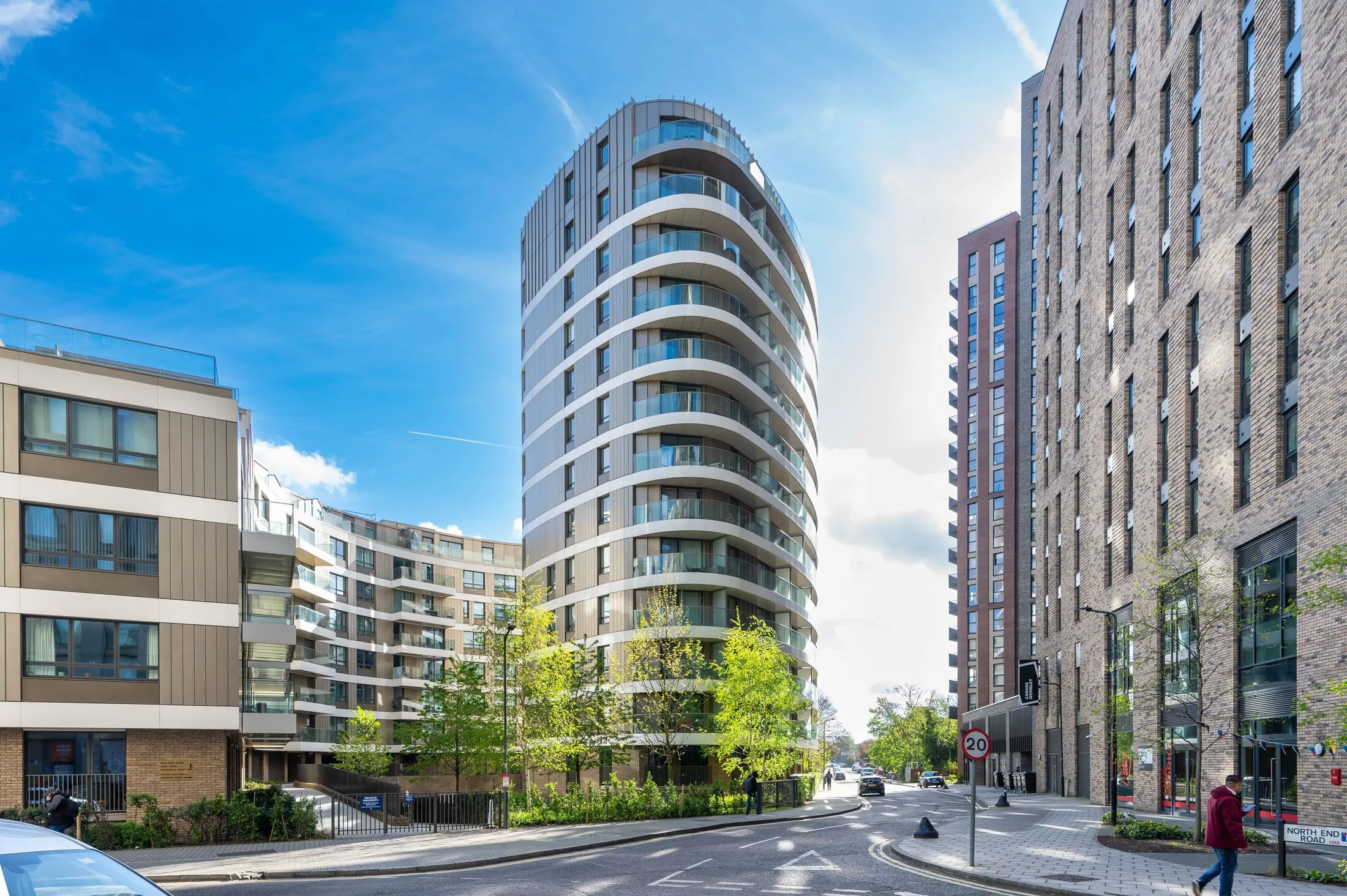 Flat North End Road in Greater London