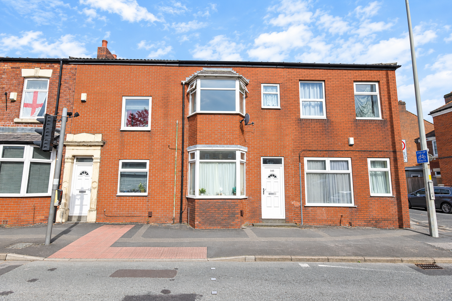 Flat London Road in Preston