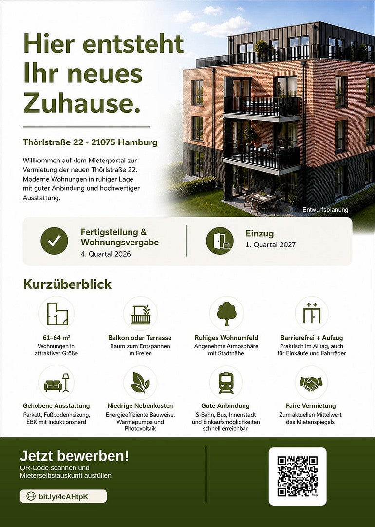 Wohnung Thörlstraße in Hamburg