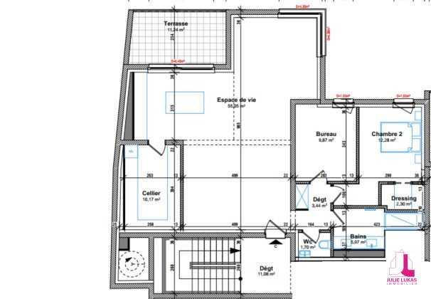 Appartement Rue de Kirsch-lès-Sierck à Manderen-Ritzing