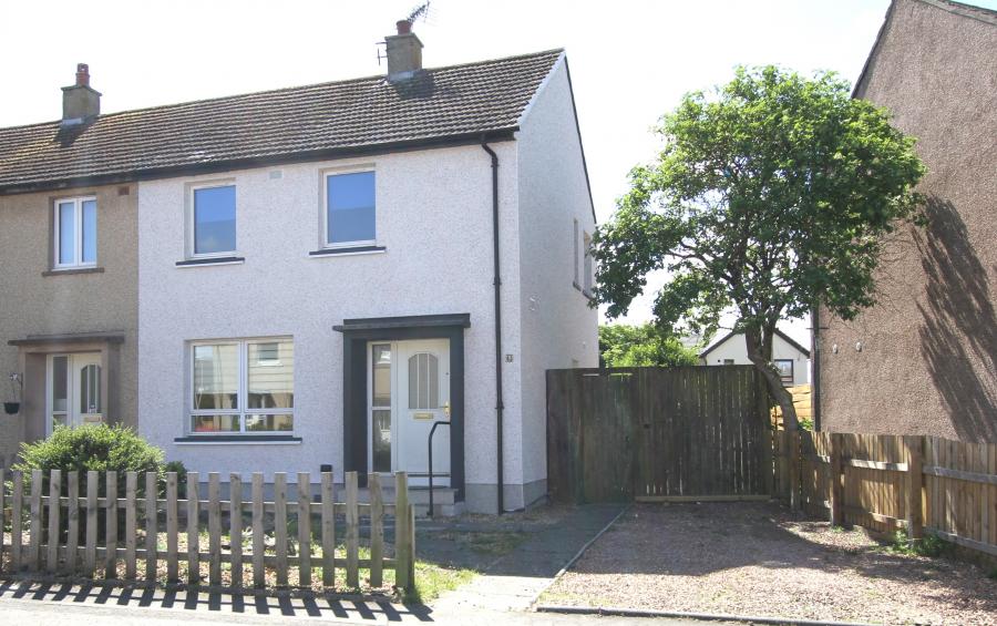 House Langlees Street in Falkirk