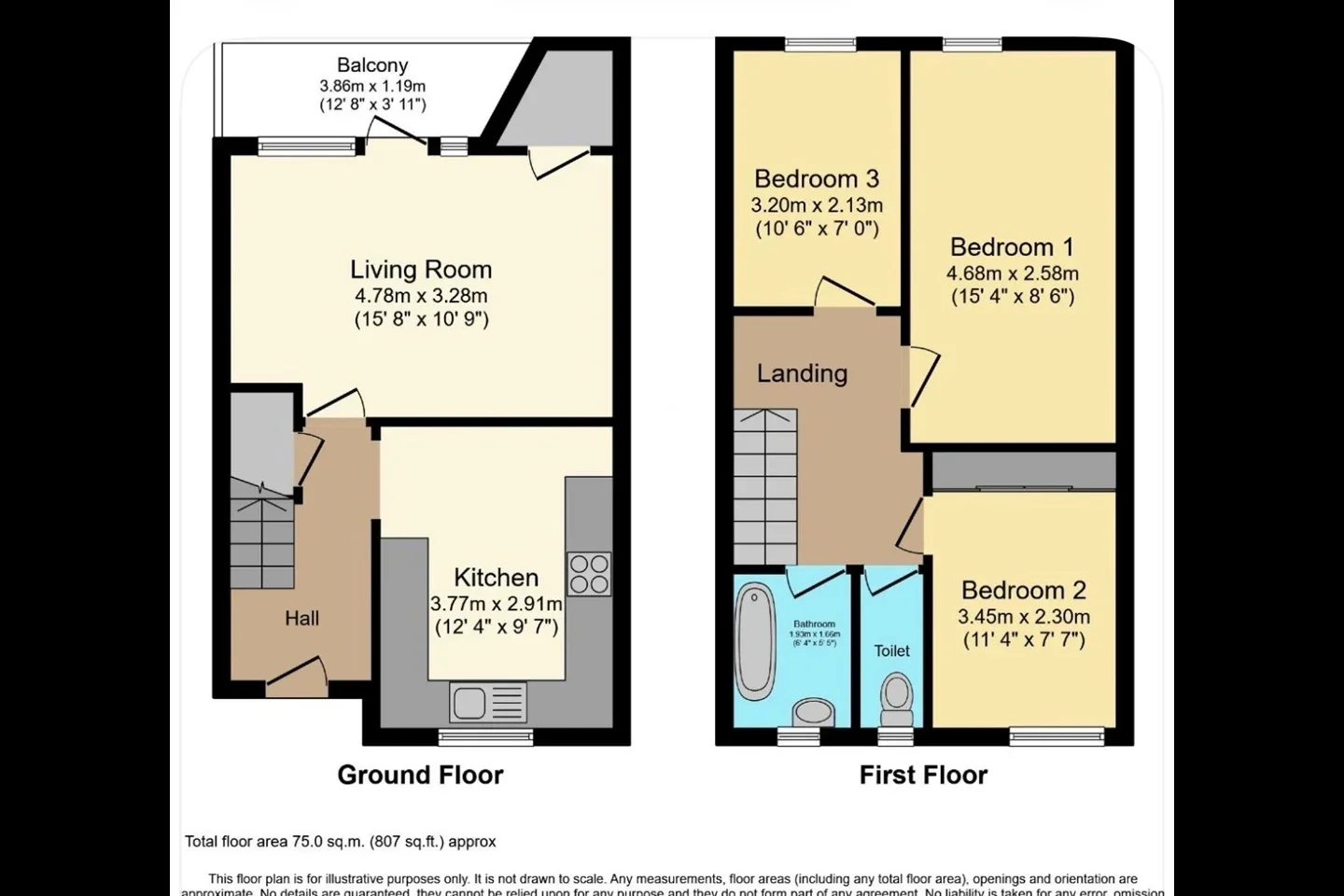 Flat Gough Walk in Greater London