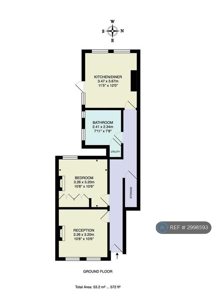 Flat Diana Road in Greater London