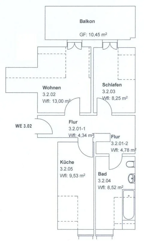 Wohnung Martinstraße in Meißen