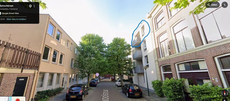 Appartement Schoolstraat in Leeuwarden