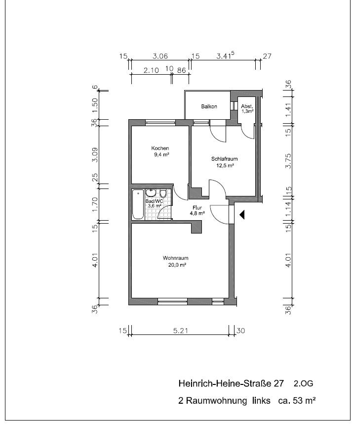 Wohnung Heinrich-Heine-Straße in Altenburg