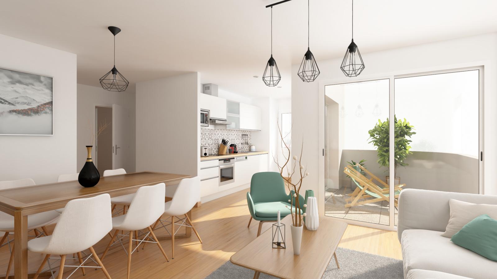 Flat Rue Blaise Pascal in Pessac