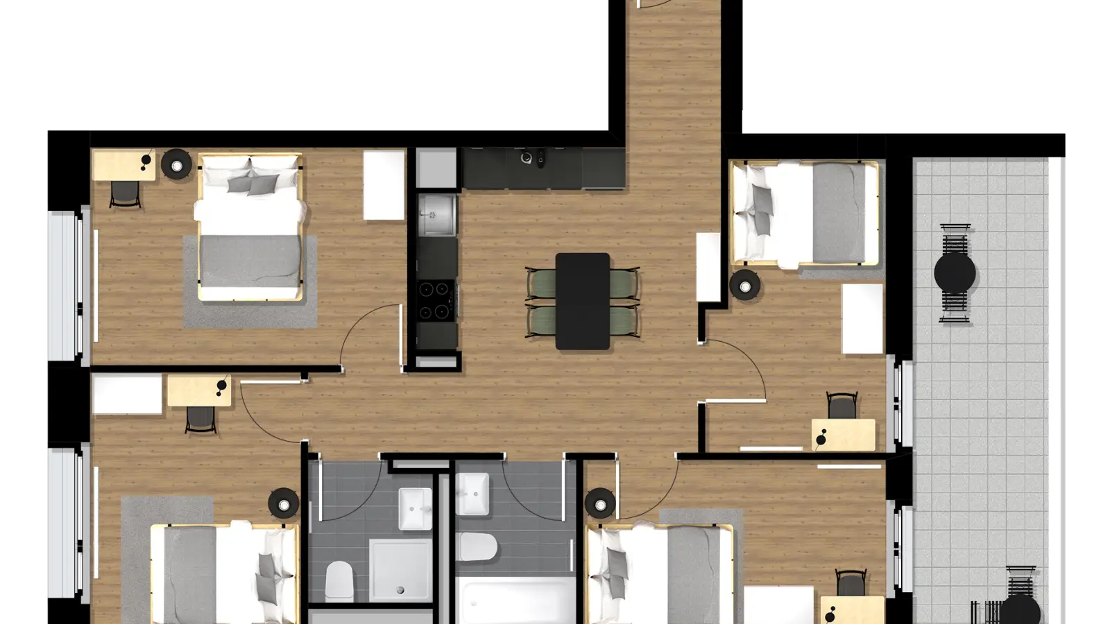 Wohnung Klüberstraße in Frankfurt am Main