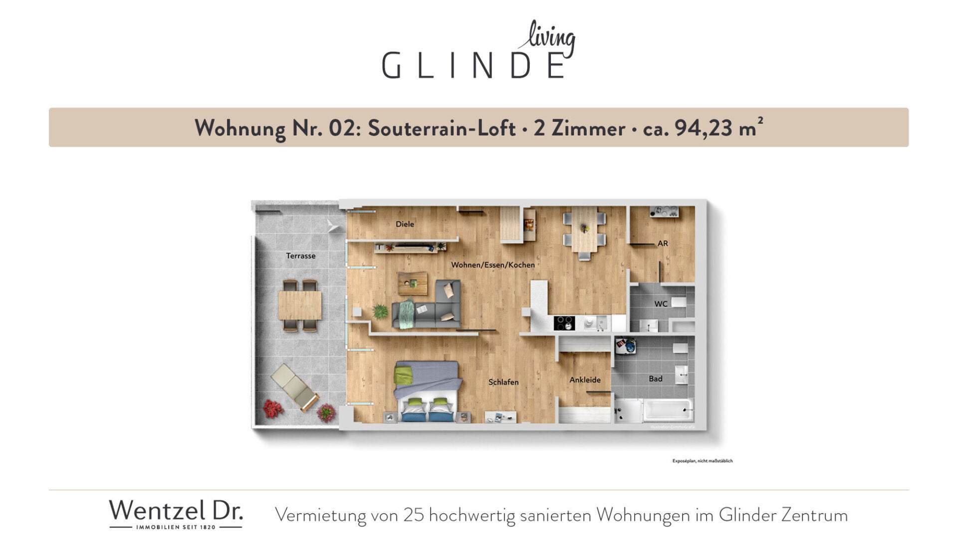 Wohnung Mühlenstraße in Glinde