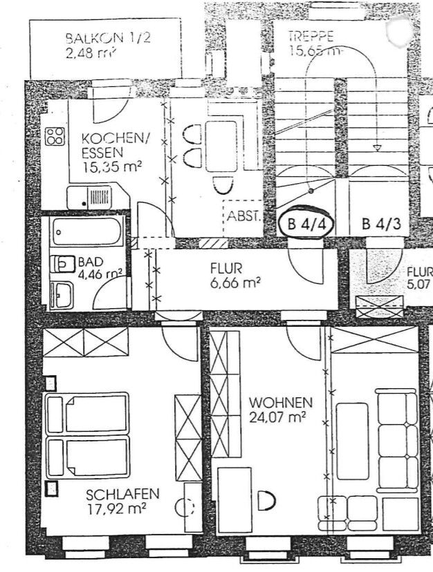 Wohnung Bürgerstraße in Dresden