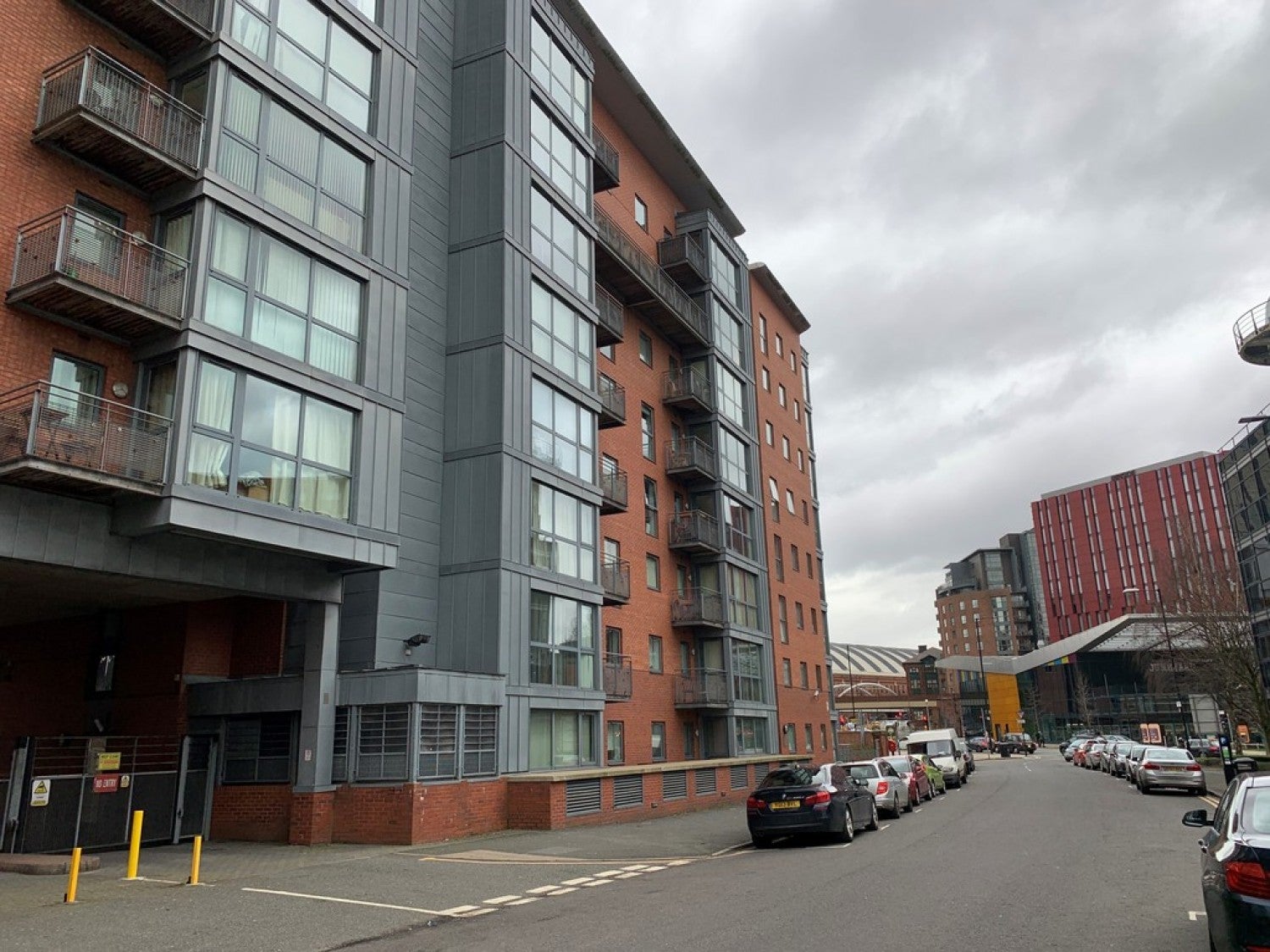 Flat City Road East in Manchester