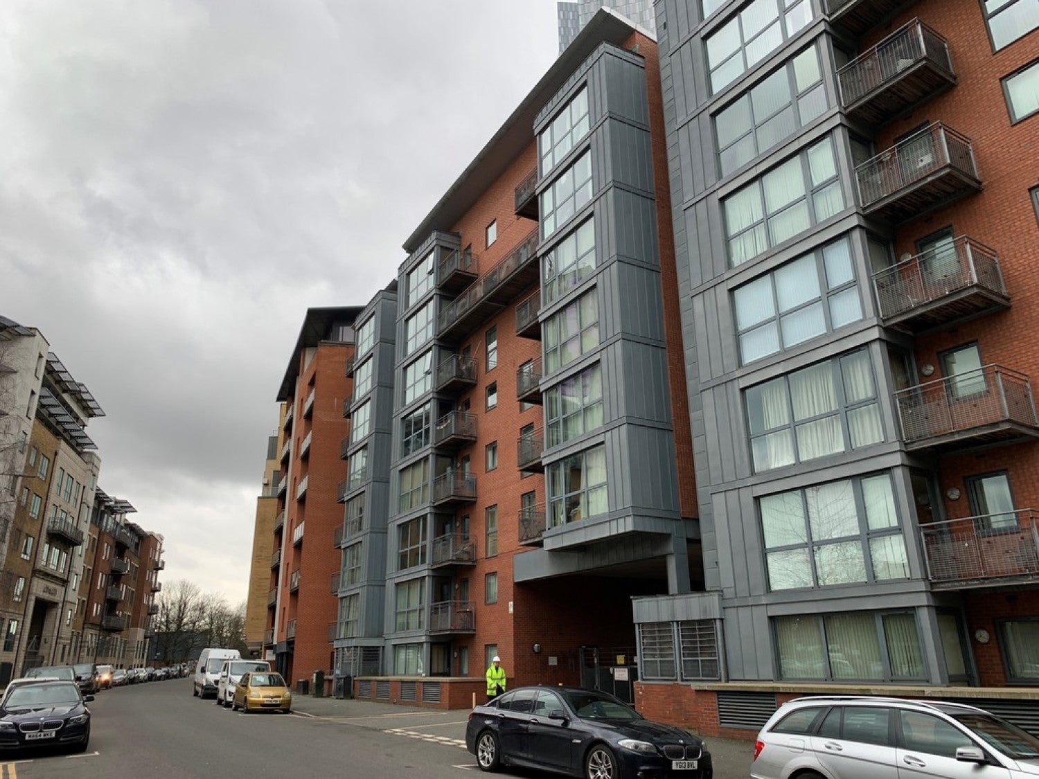 Flat City Road East in Manchester
