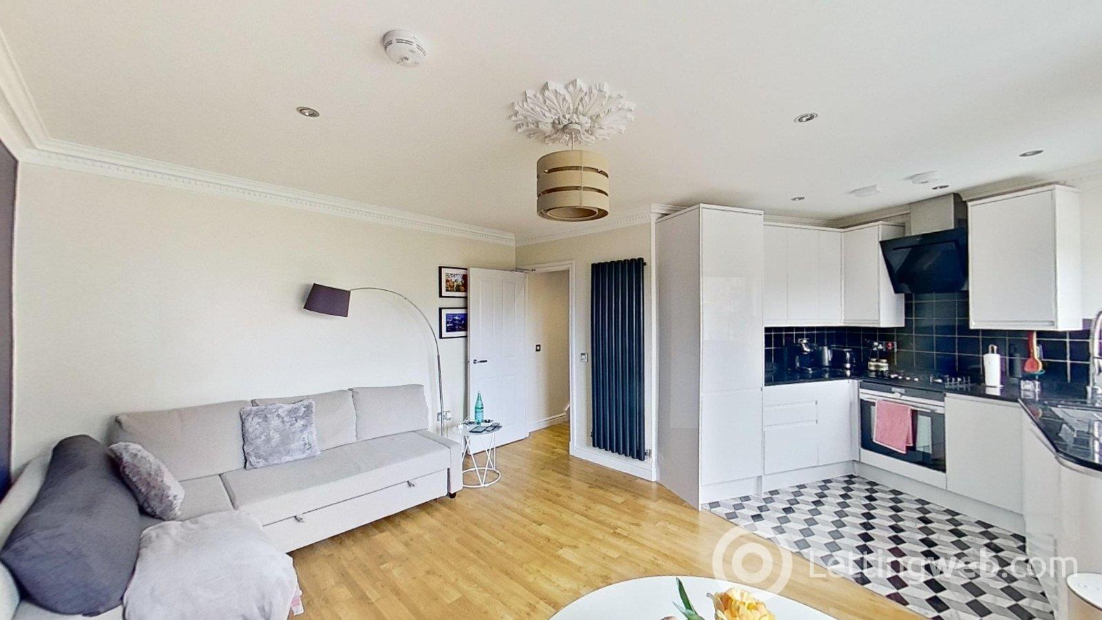 Flat Cockburn Street in Edinburgh