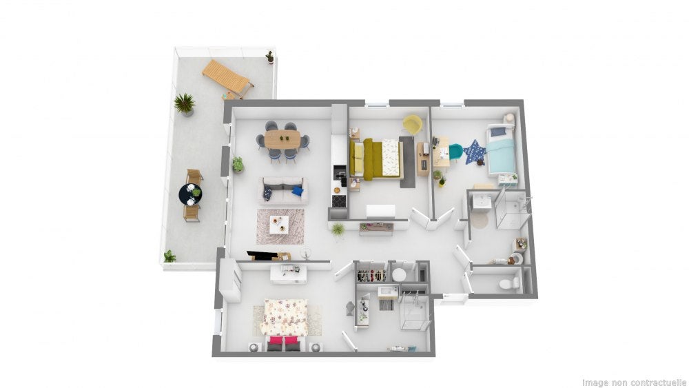 Appartement Chemin des Moines à Arles