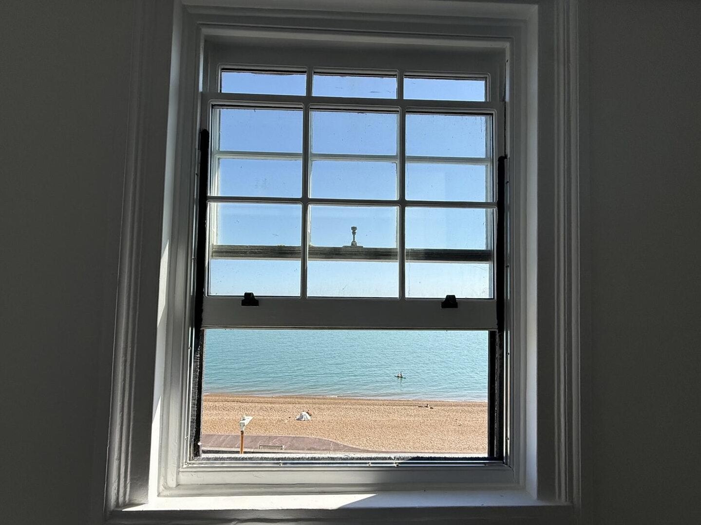 Flat Sandgate Esplanade in Folkestone and Hythe District
