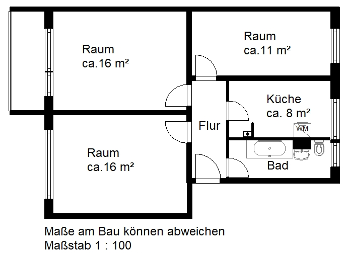 Wohnung Philipp-von-Ladenberg-Straße in Halle (Saale)