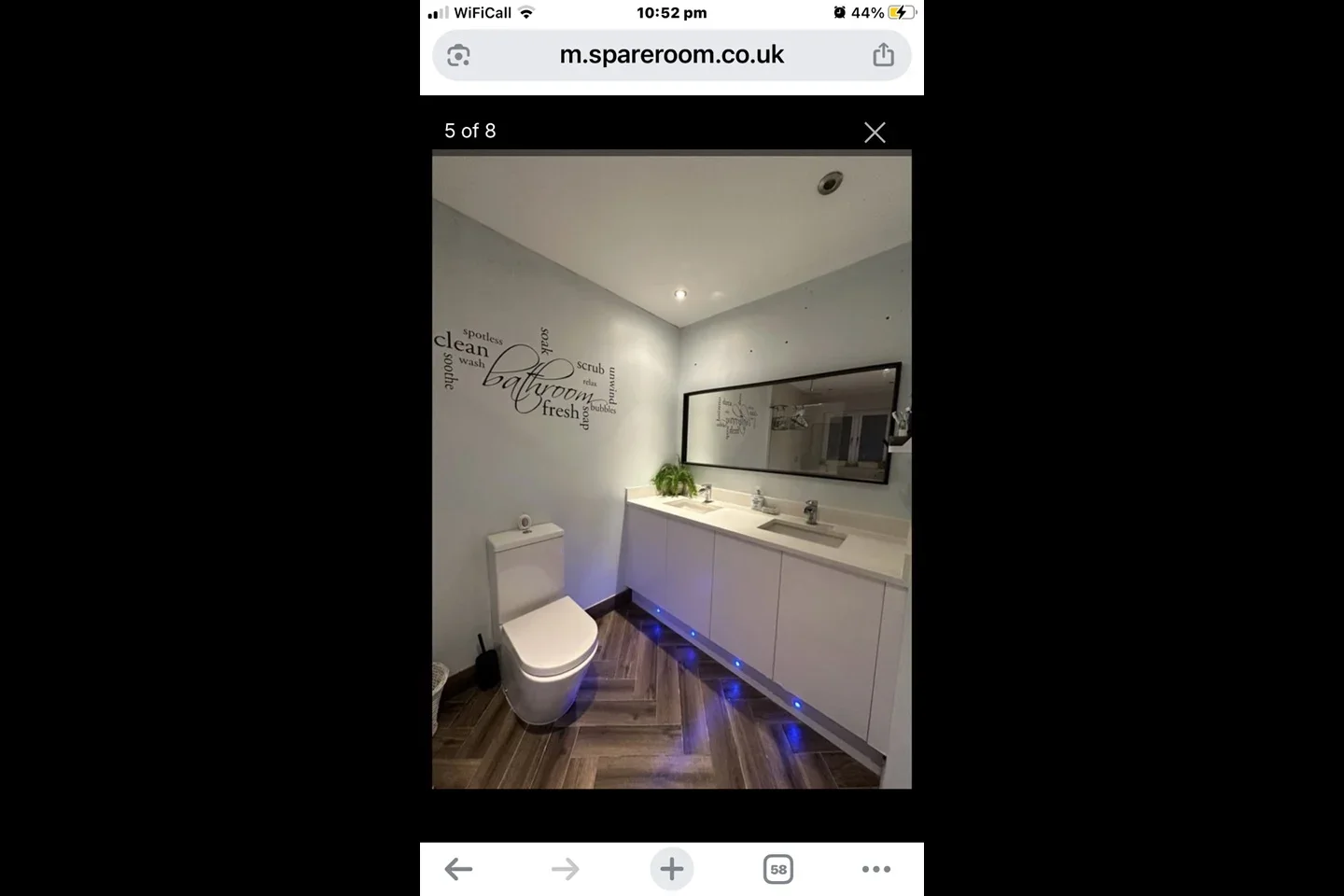Room Stanhope Road in Greater London