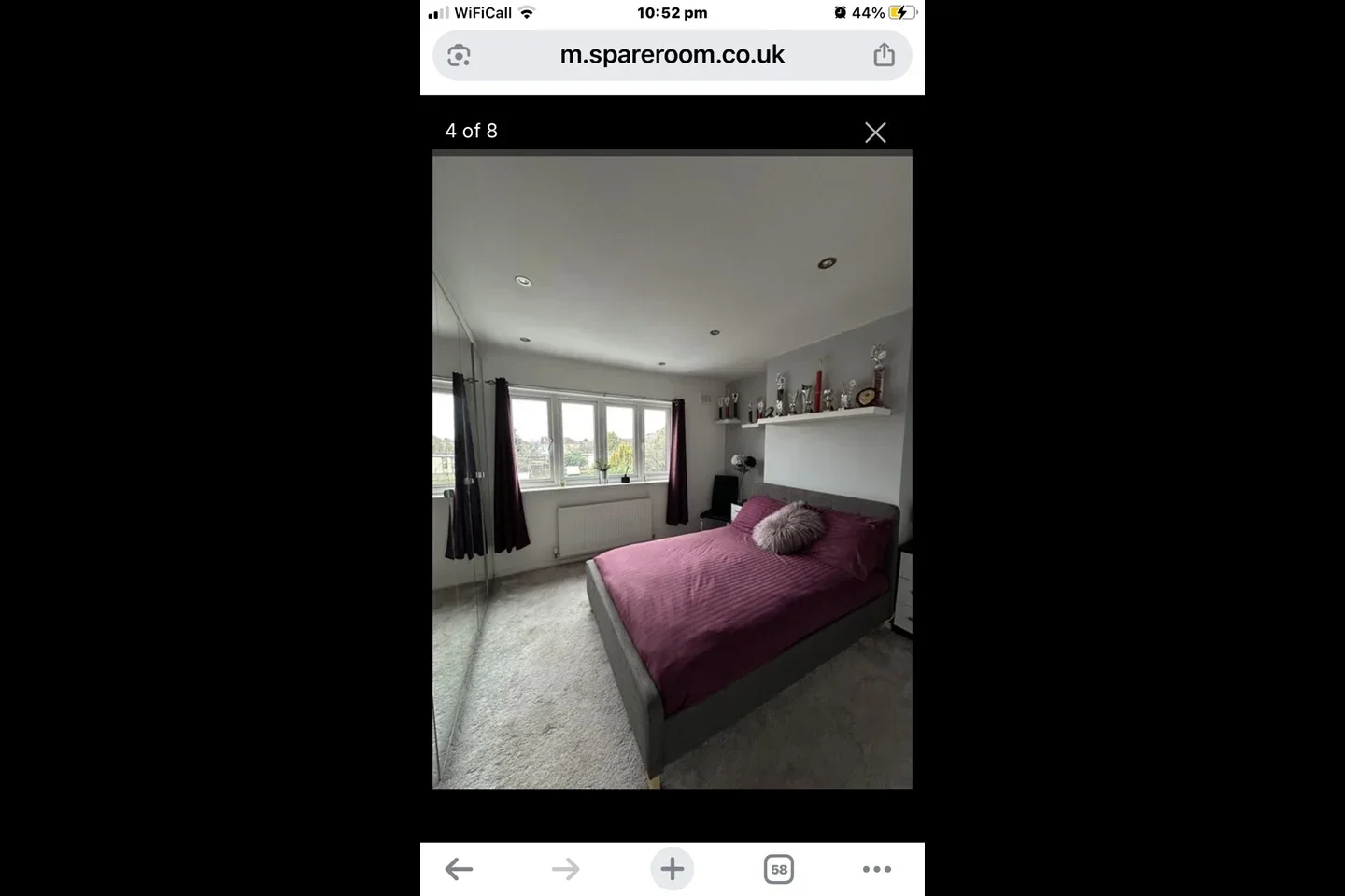 Room Stanhope Road in Greater London