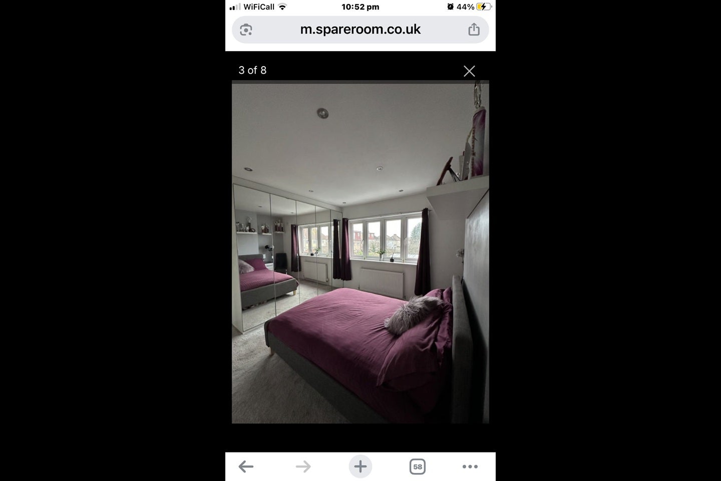 Room Stanhope Road in Greater London