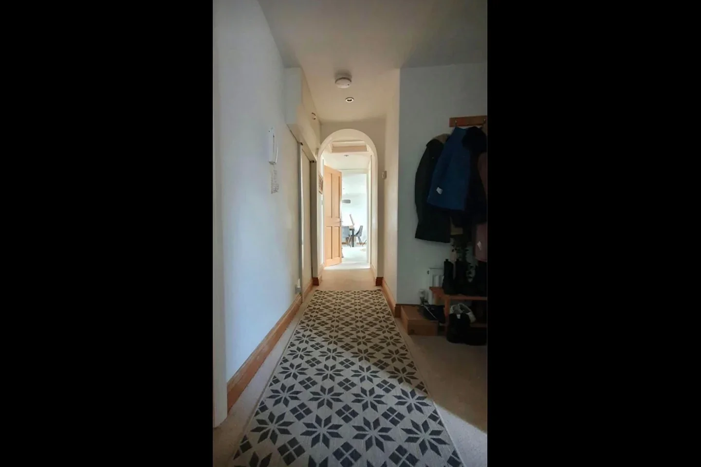 Flat Runton Road in North Norfolk