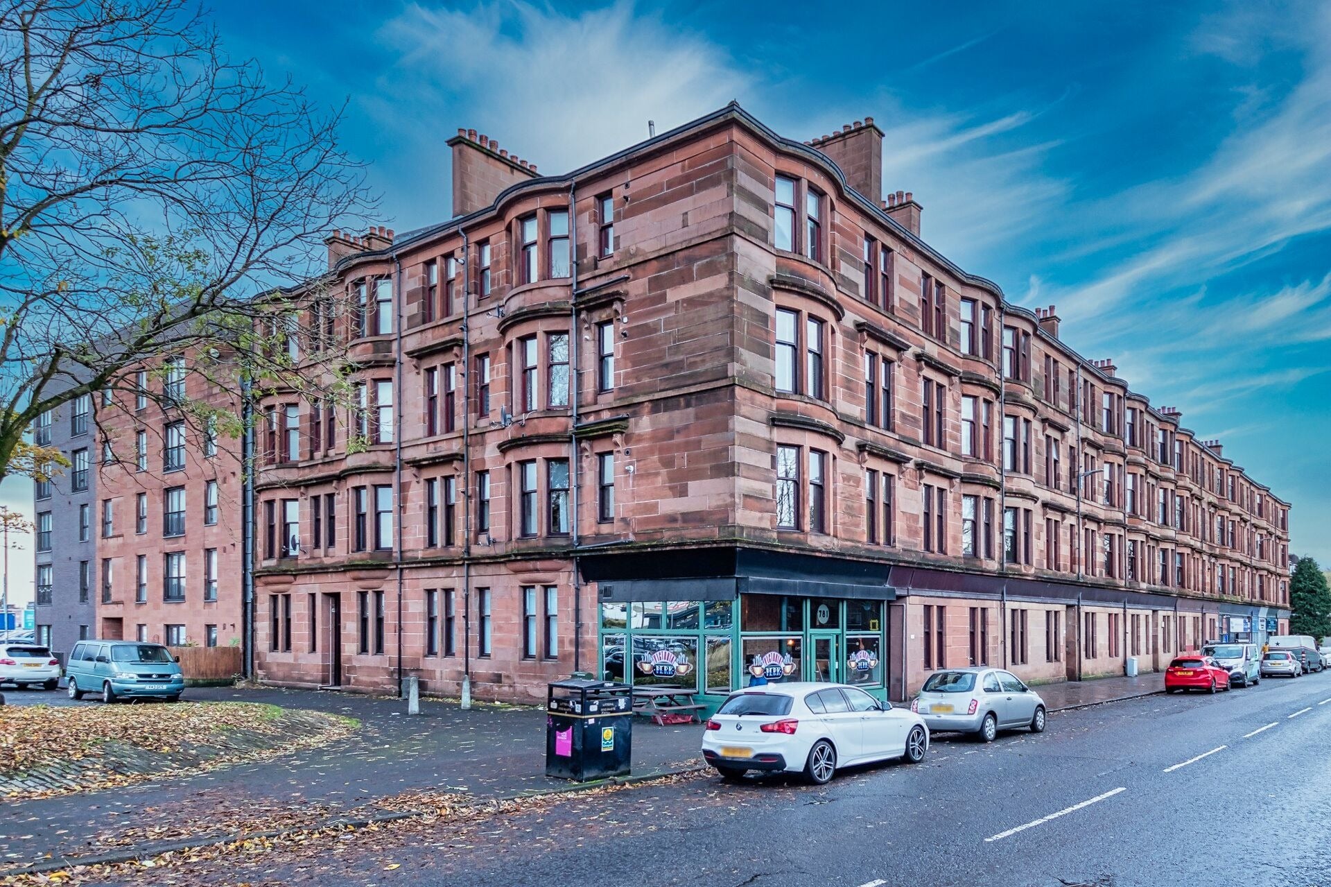Flat Dumbarton Road in Glasgow