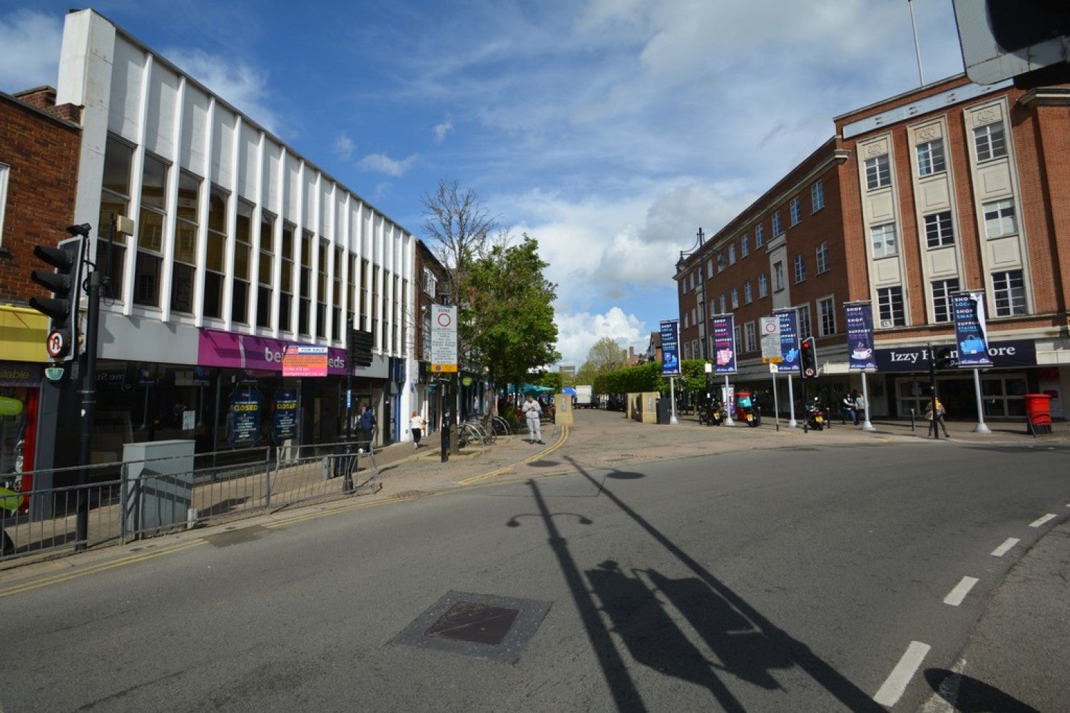 Flat Market Square in Borough of Spelthorne