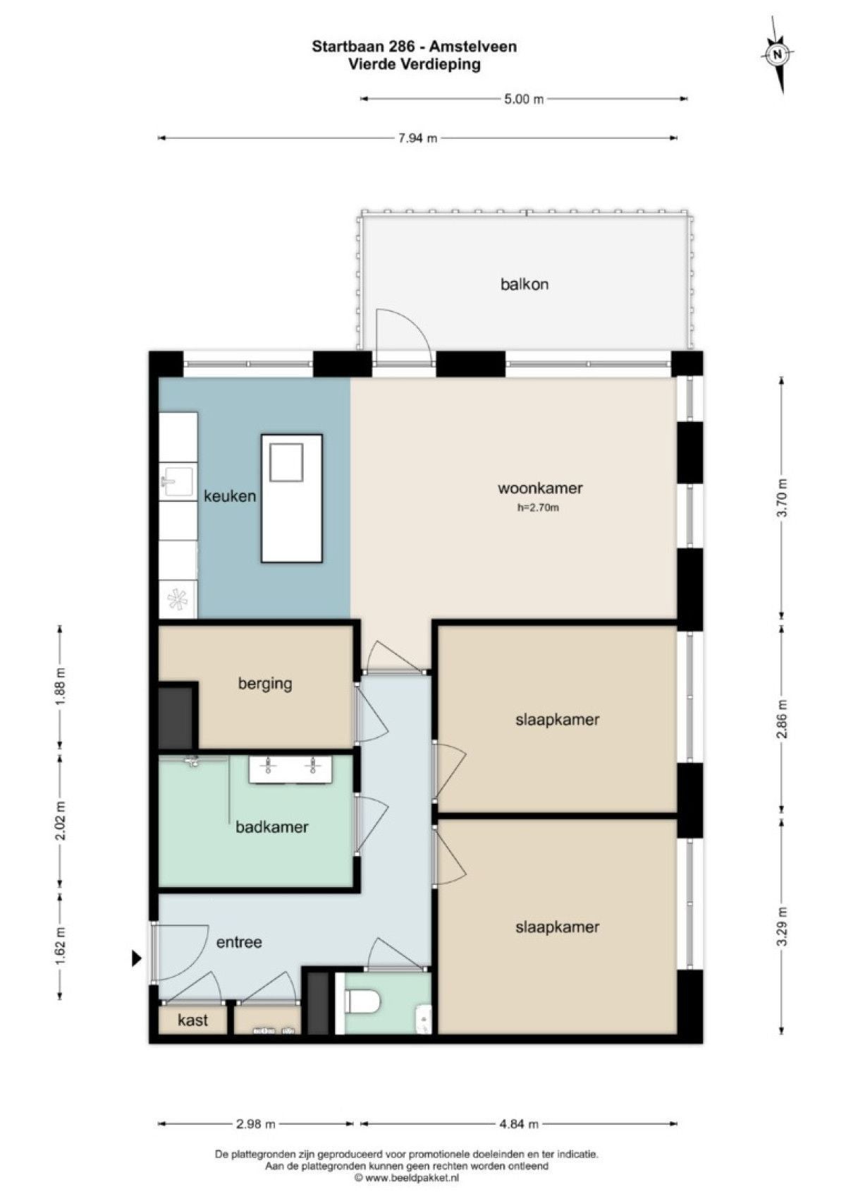 Woning te huur: Startbaan, Amstelveen