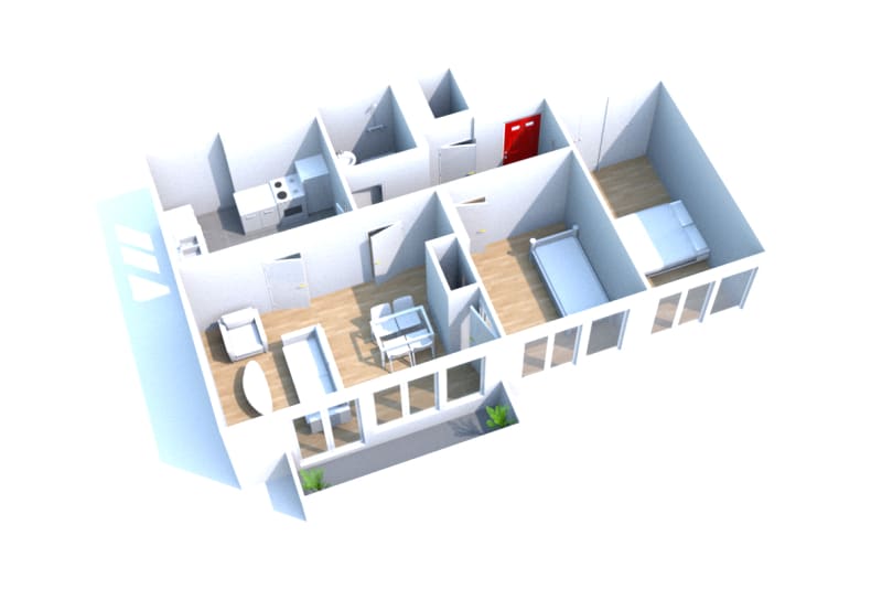 Flat Rue Louis Lesueur in Maromme