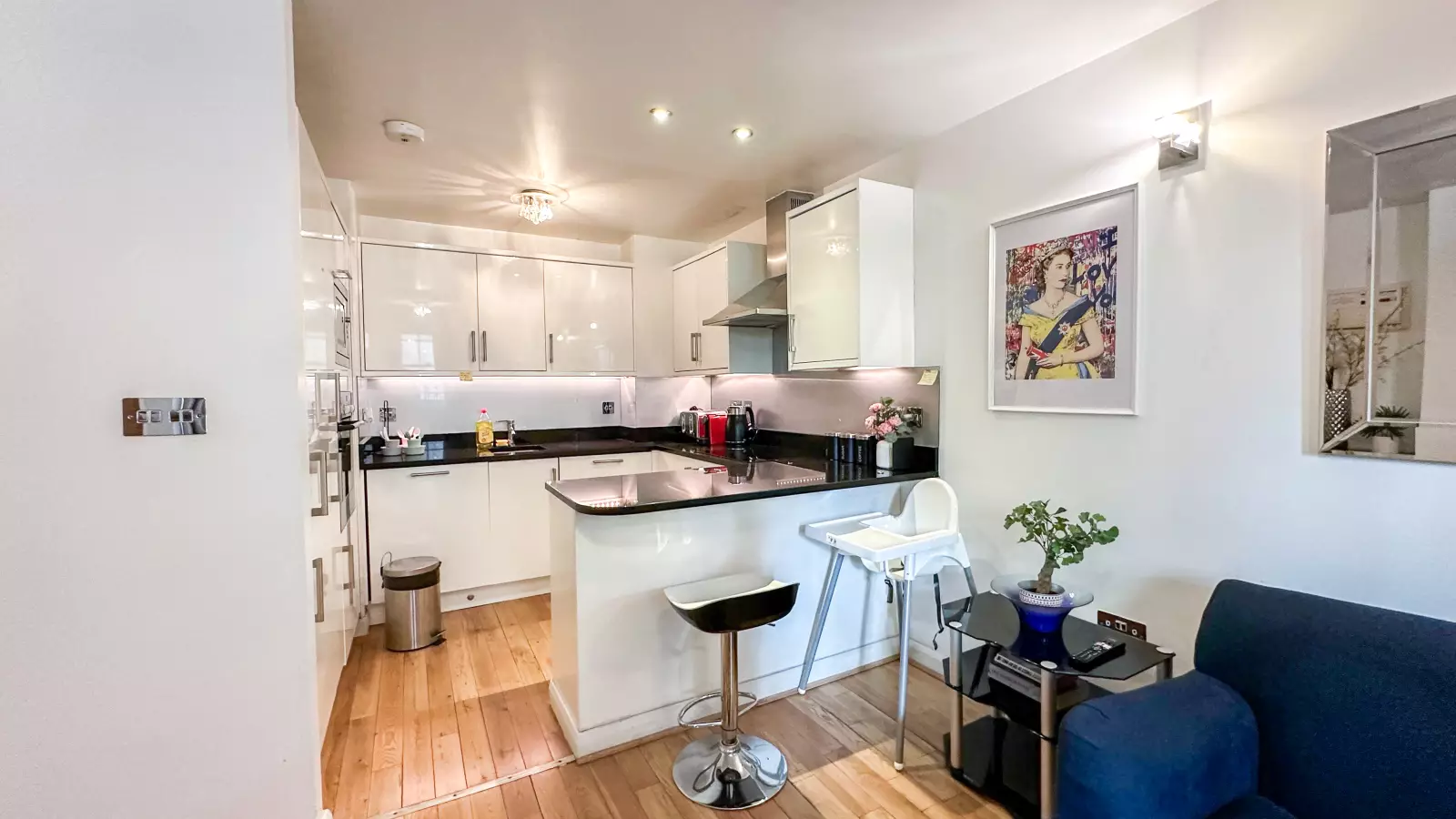 Flat Blomfield Road in City of Westminster