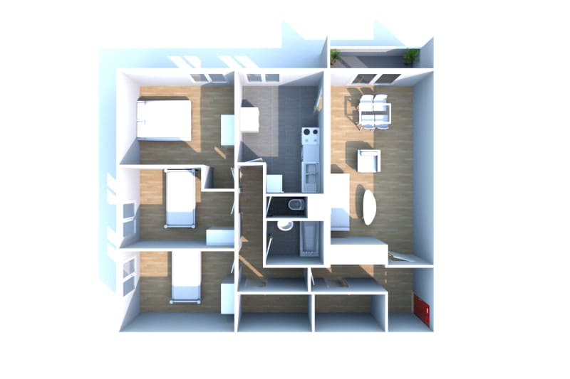Appartement Rue Victor Grandin à Elbeuf