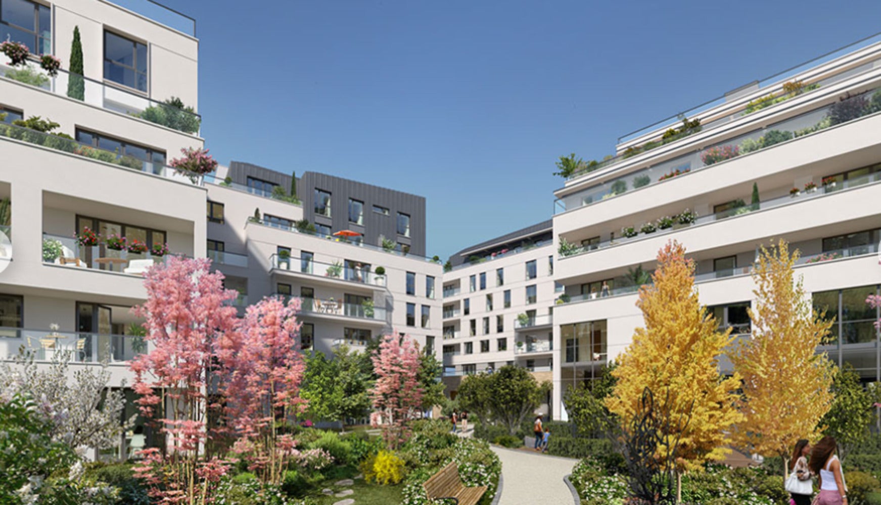 Flat Parc Jacques Chirac in Rueil-Malmaison