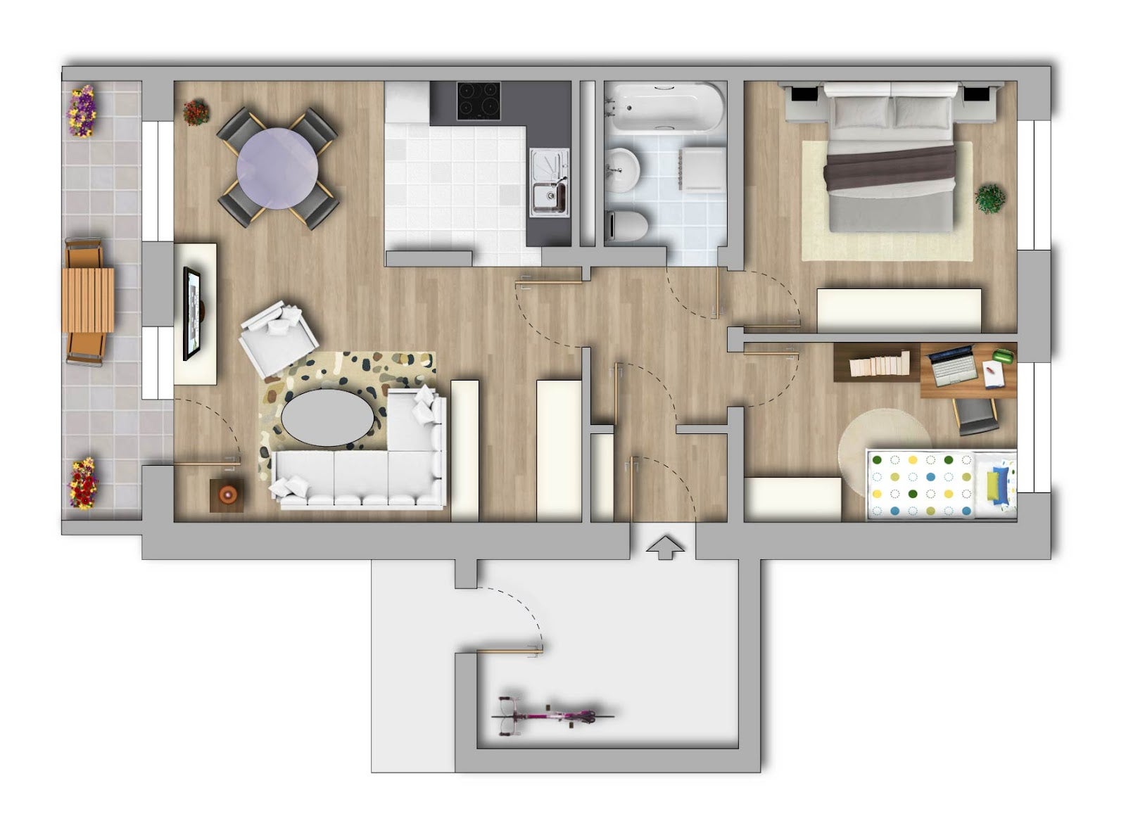 Wohnung Oleanderweg in Halle (Saale)