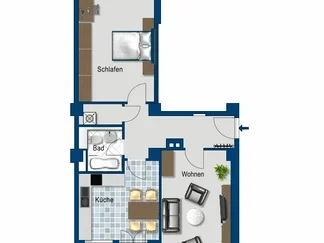 Wohnung Olvenstedter Chaussee in Magdeburg