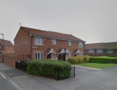 Flat Oakham Gardens in North Shields