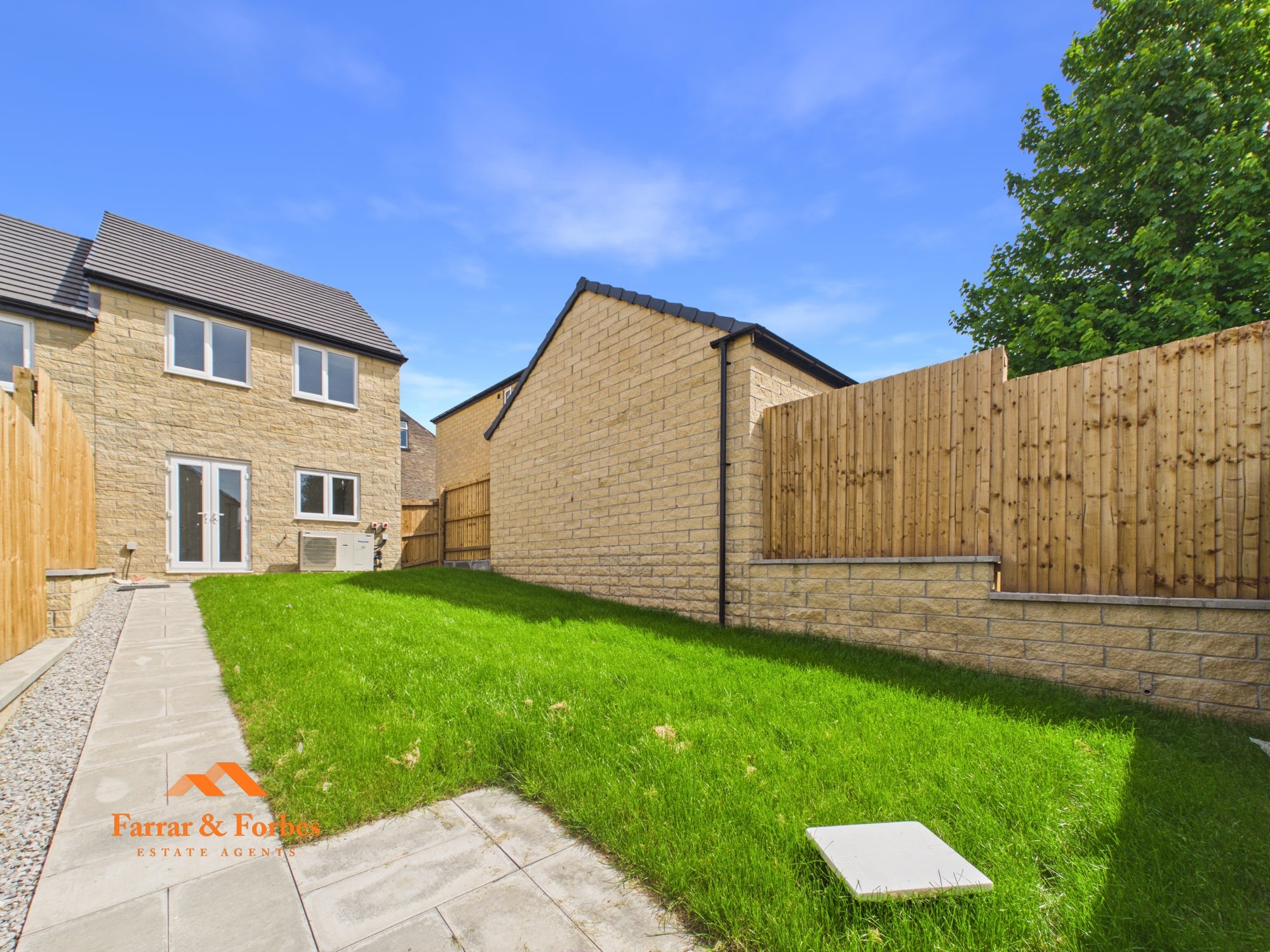 House New Road in Borough of Pendle