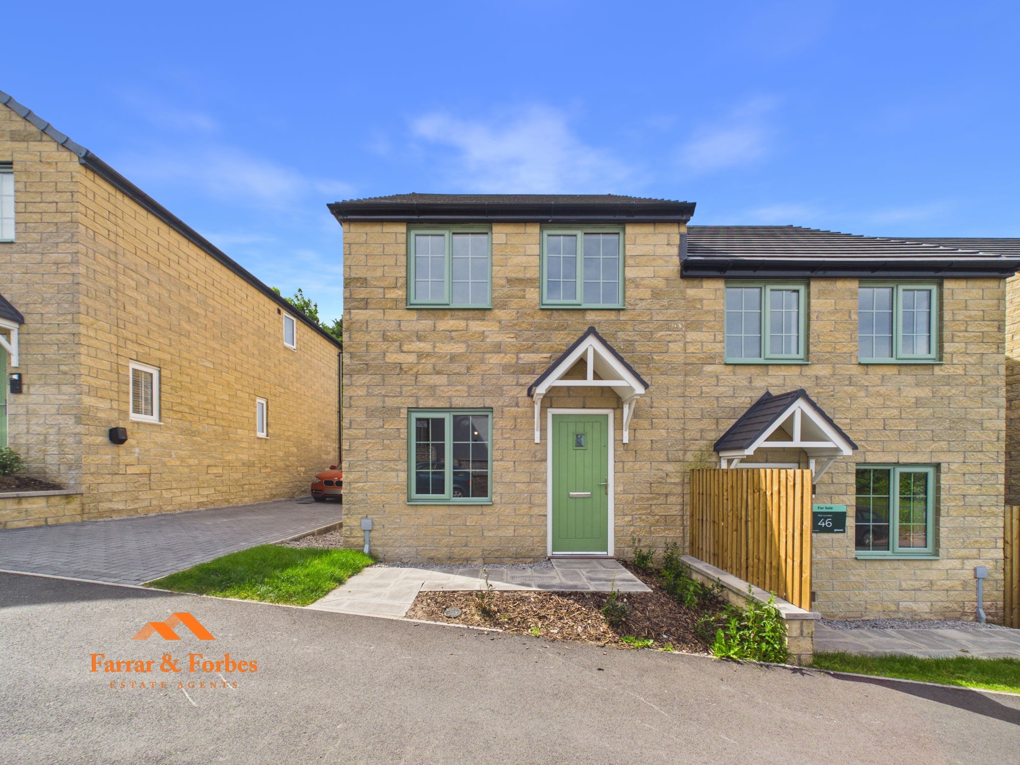 House New Road in Borough of Pendle