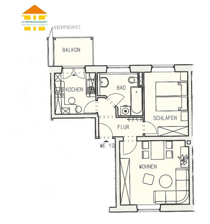 Wohnung Beethovenstraße in Chemnitz