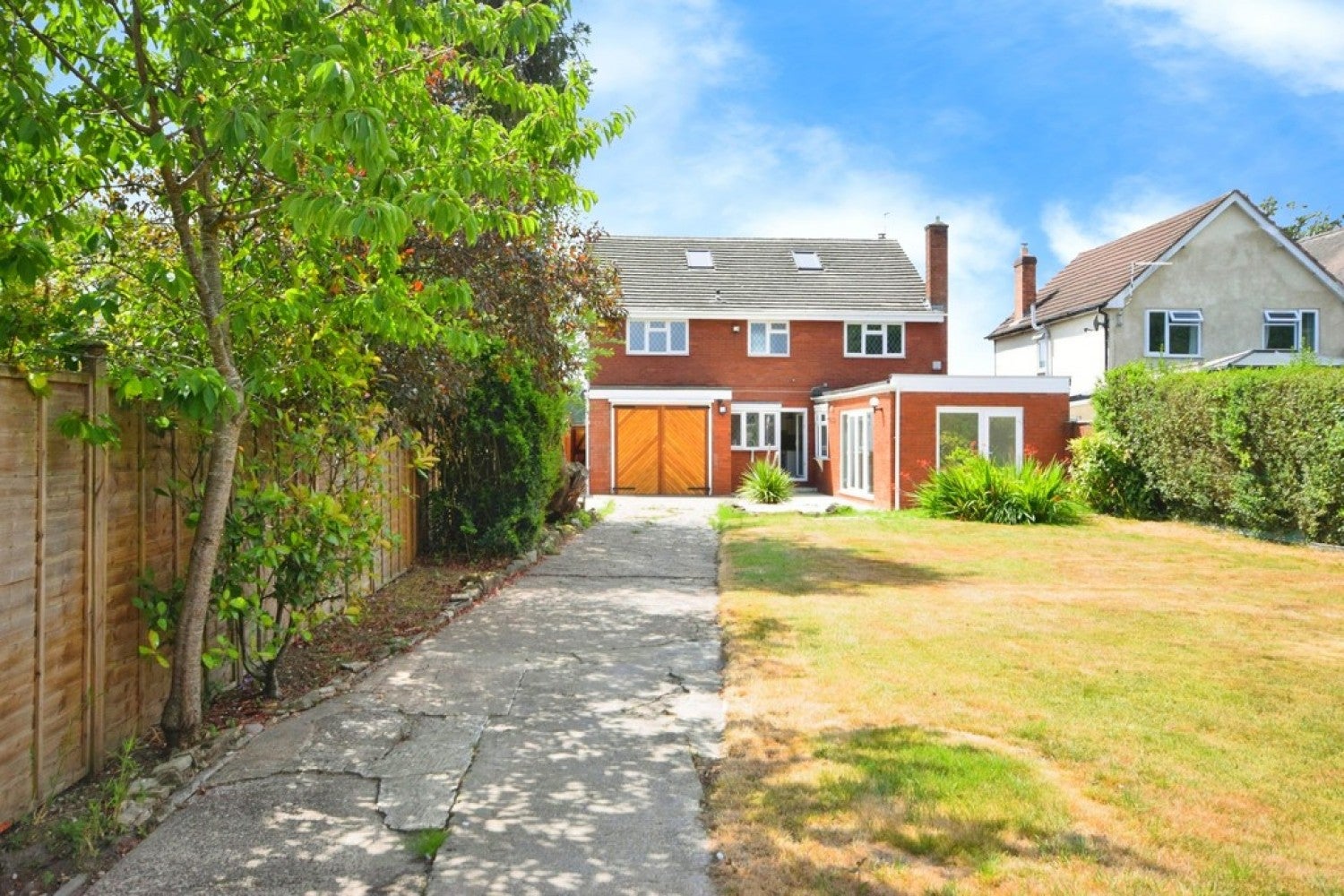 House Norton Lane in Metropolitan Borough of Solihull