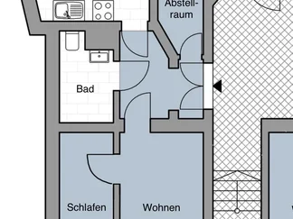 Wohnung Adlergasse in Dresden