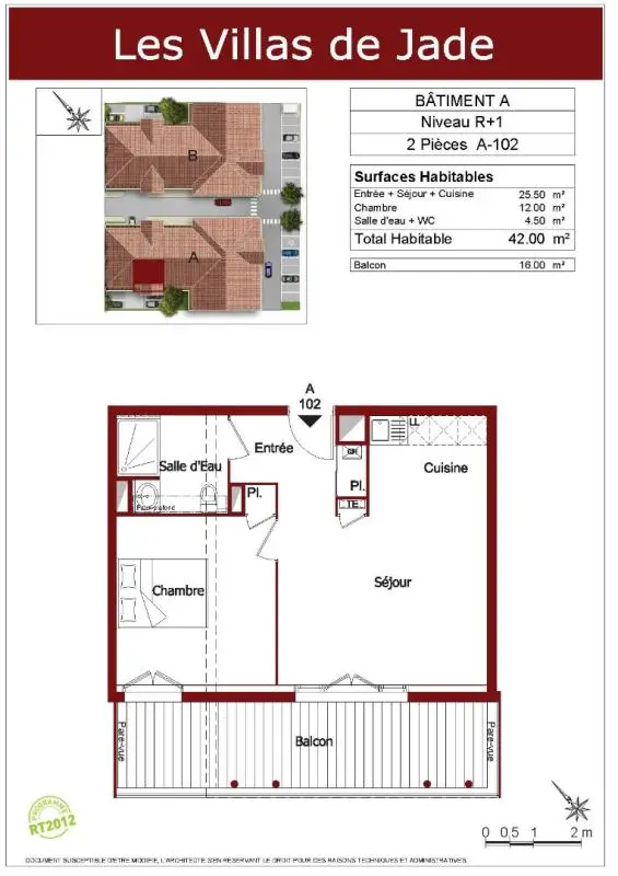 Appartement Avenue de la Côte d'Argent à Marcheprime