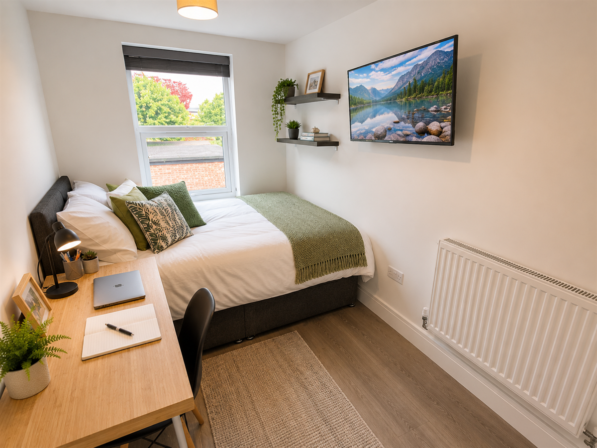 Flat Colwick Road in Nottingham