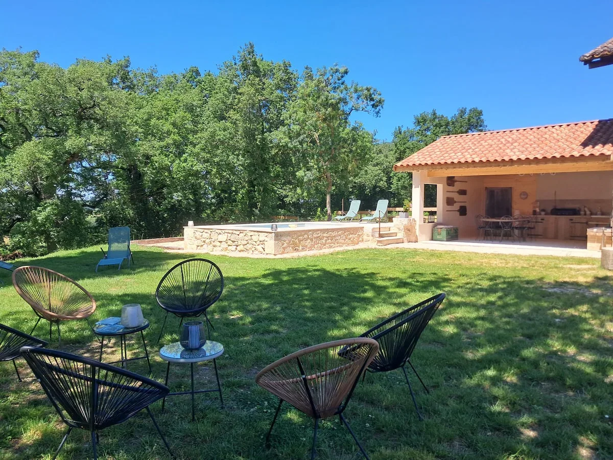 House Chemin d’En Gelion in Sarrant