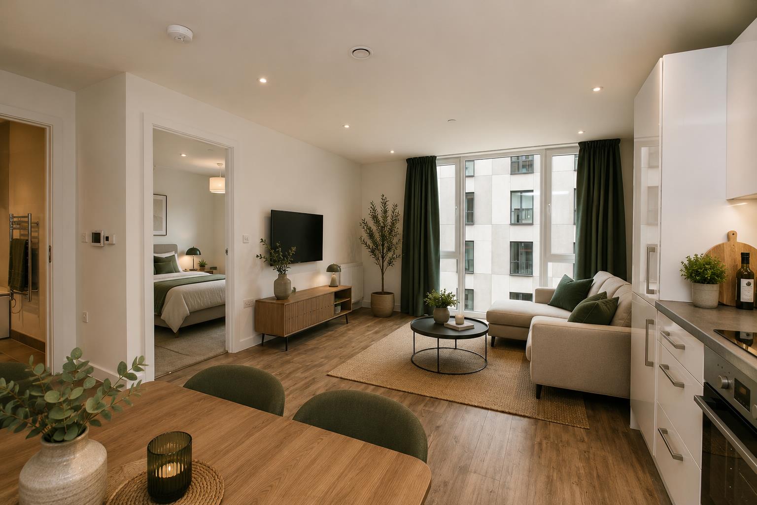 Flat Avebury Boulevard in Milton Keynes