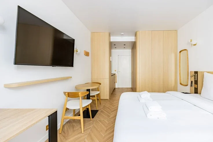 Flat Rue Quincampoix in Paris