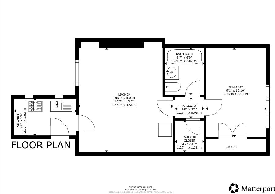 Flat Falkirk in Grangemouth