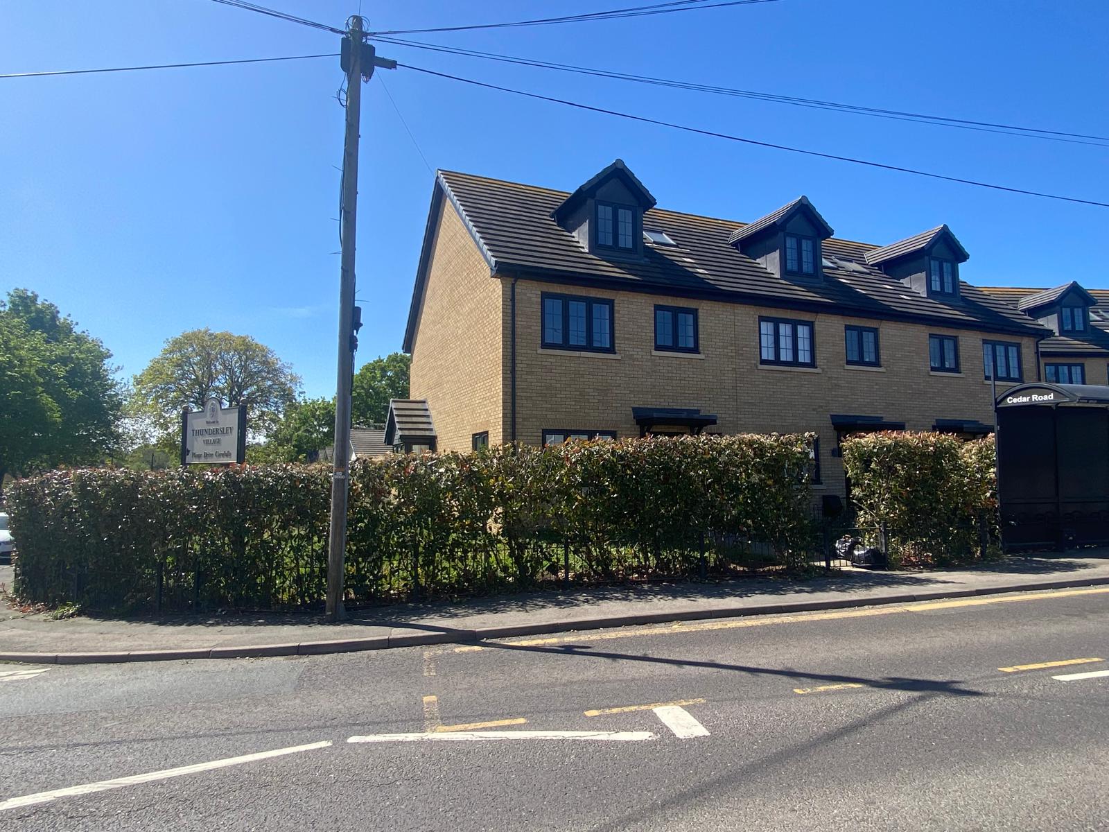 Flat Hart Road in Hadleigh