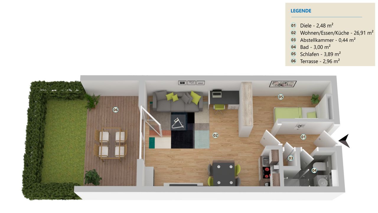 Wohnung Raderberger Straße in Köln