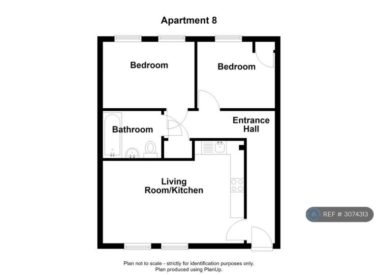 Flat Oakwood Avenue in Salford